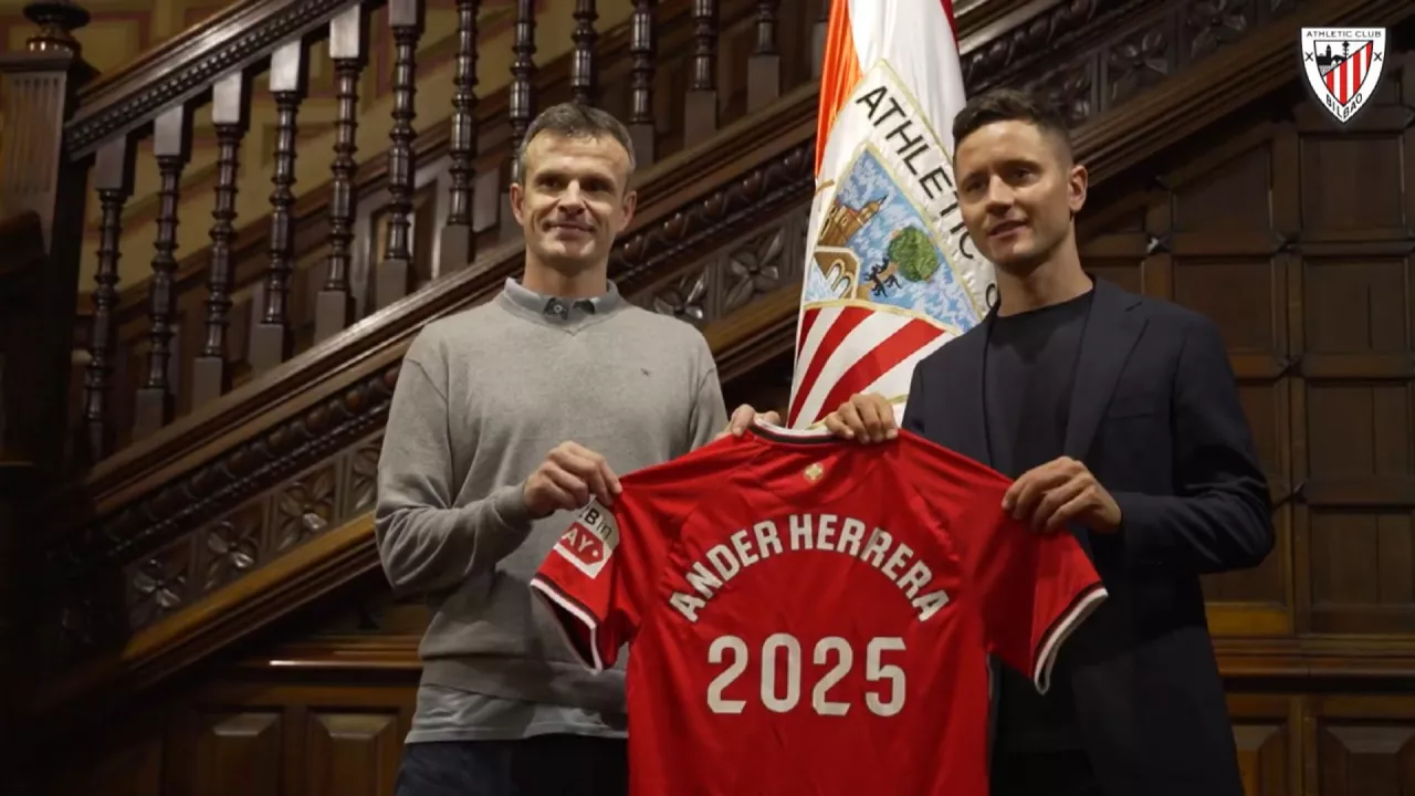 Ander Herrera, jugador del Athletic