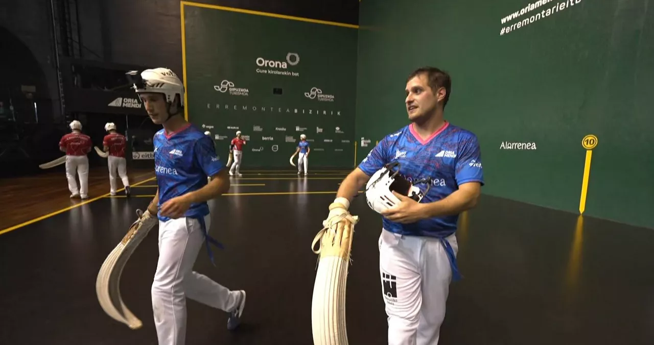 Azpiroz eta Ezkurra bigarren postuan sailkatu dira. Argazkia: EITB Media.