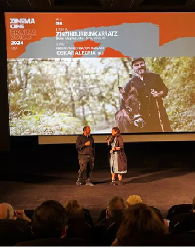 "Zizidurrunkarratz"en aurkezpen bat.