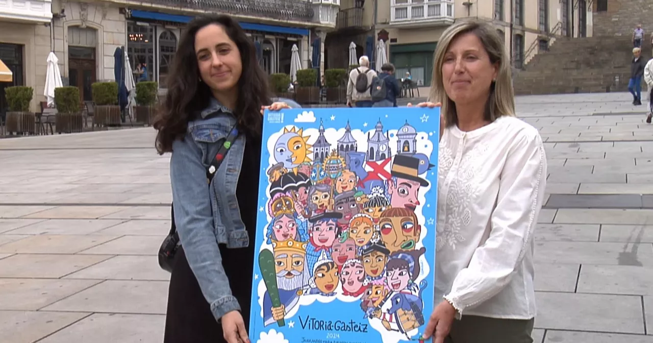 amaia arrazola cartel ganador la blanca vitoria gasteiz eitb