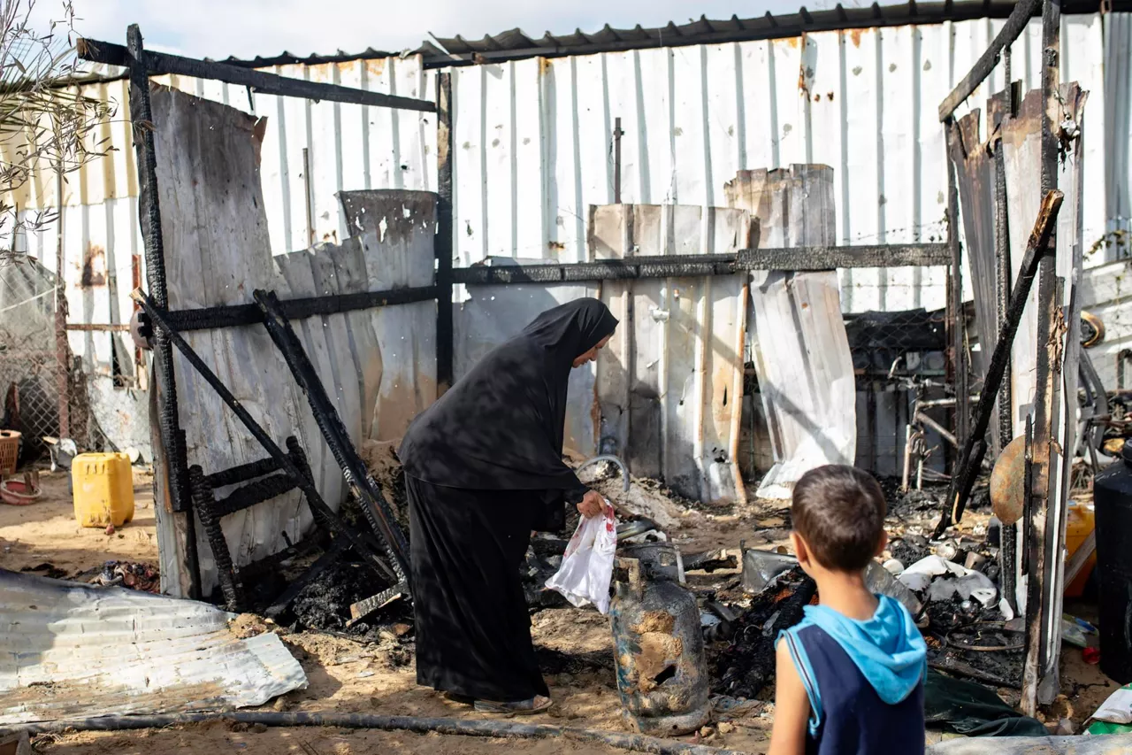 Rafah-Gaza-tiendas-ataque-efe