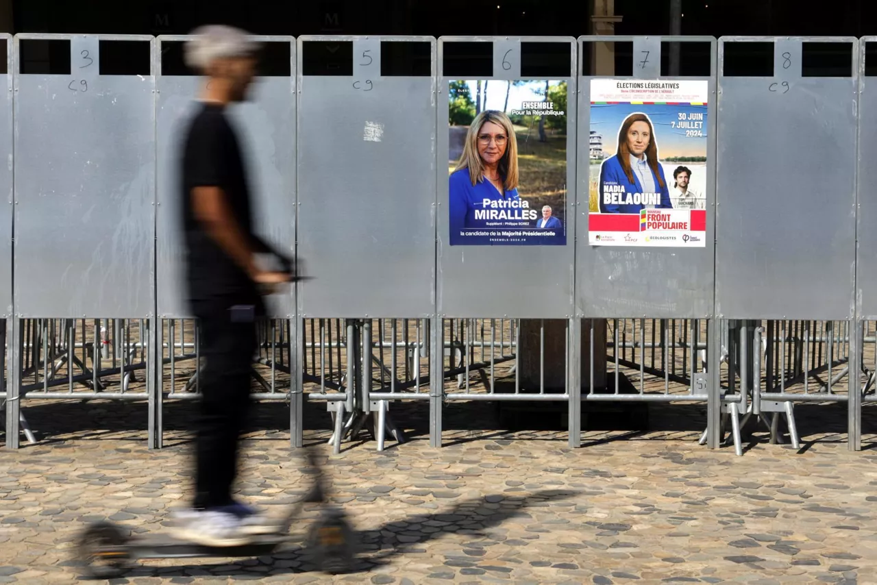 Frantzia Hauteskundeak kartelak EFE