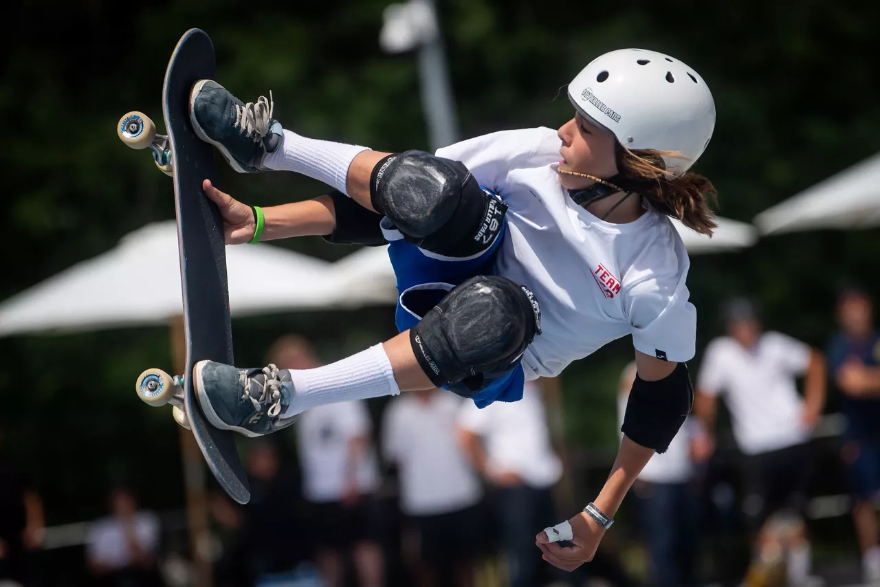 Foto de archivo de Egoitz Bijueska, en los Juegos Olímpicos de París. EFE