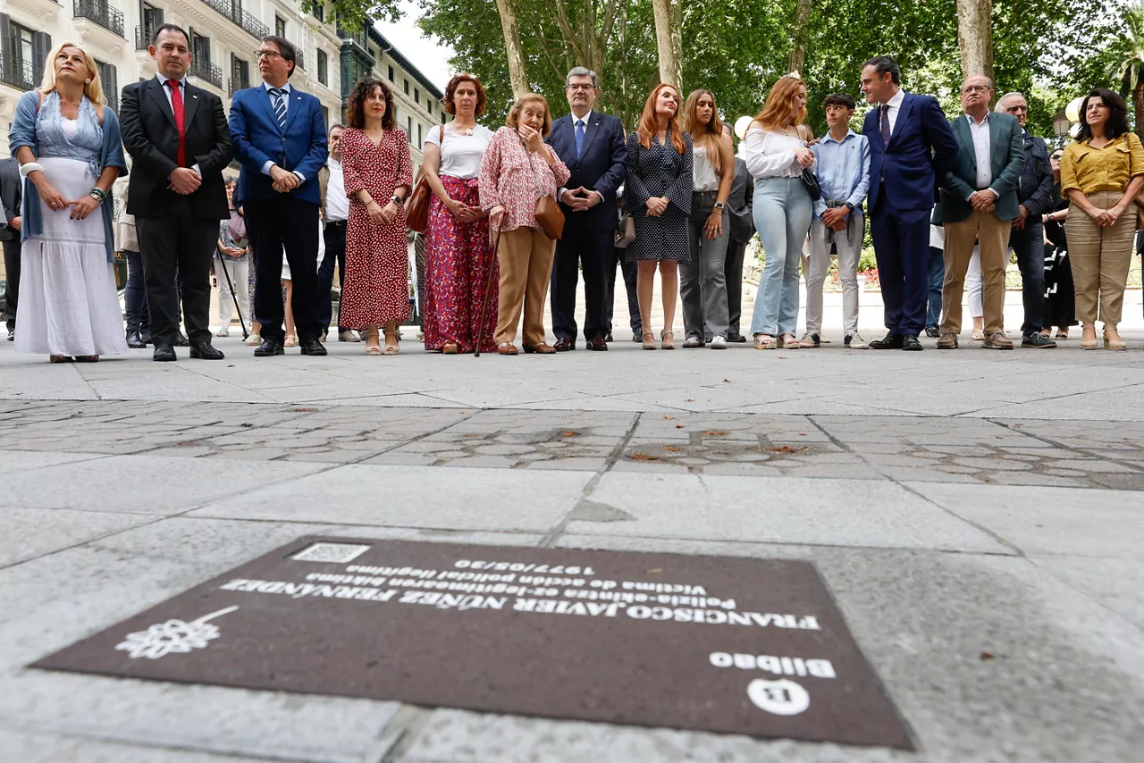 francisco javier nuñez omenaldia bilbo plaka