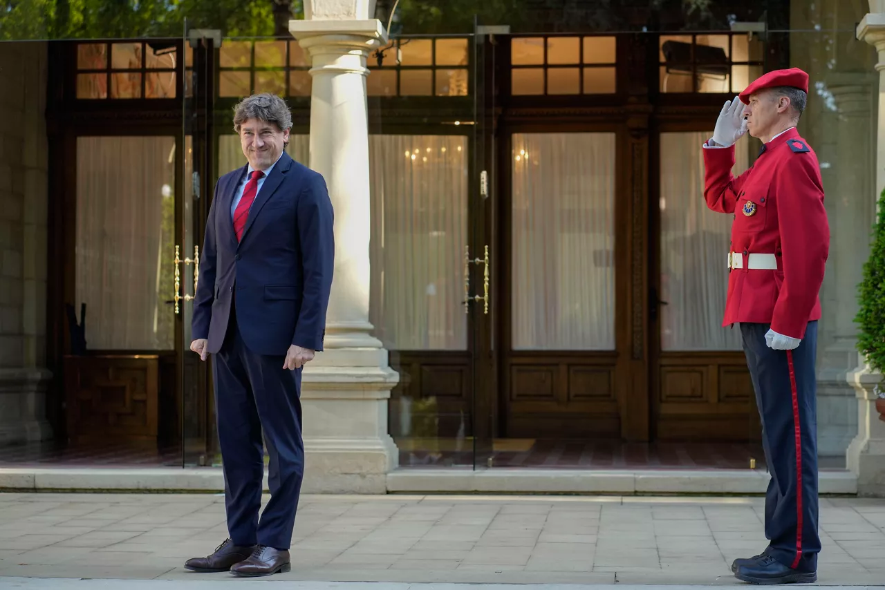 El diputado del PSE-EE en el Parlamento Vasco, Eneko Andueza