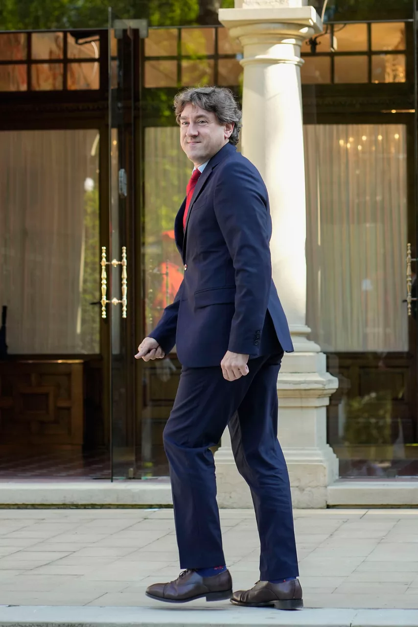 El diputado del PSE-EE en el Parlamento Vasco, Eneko Andueza