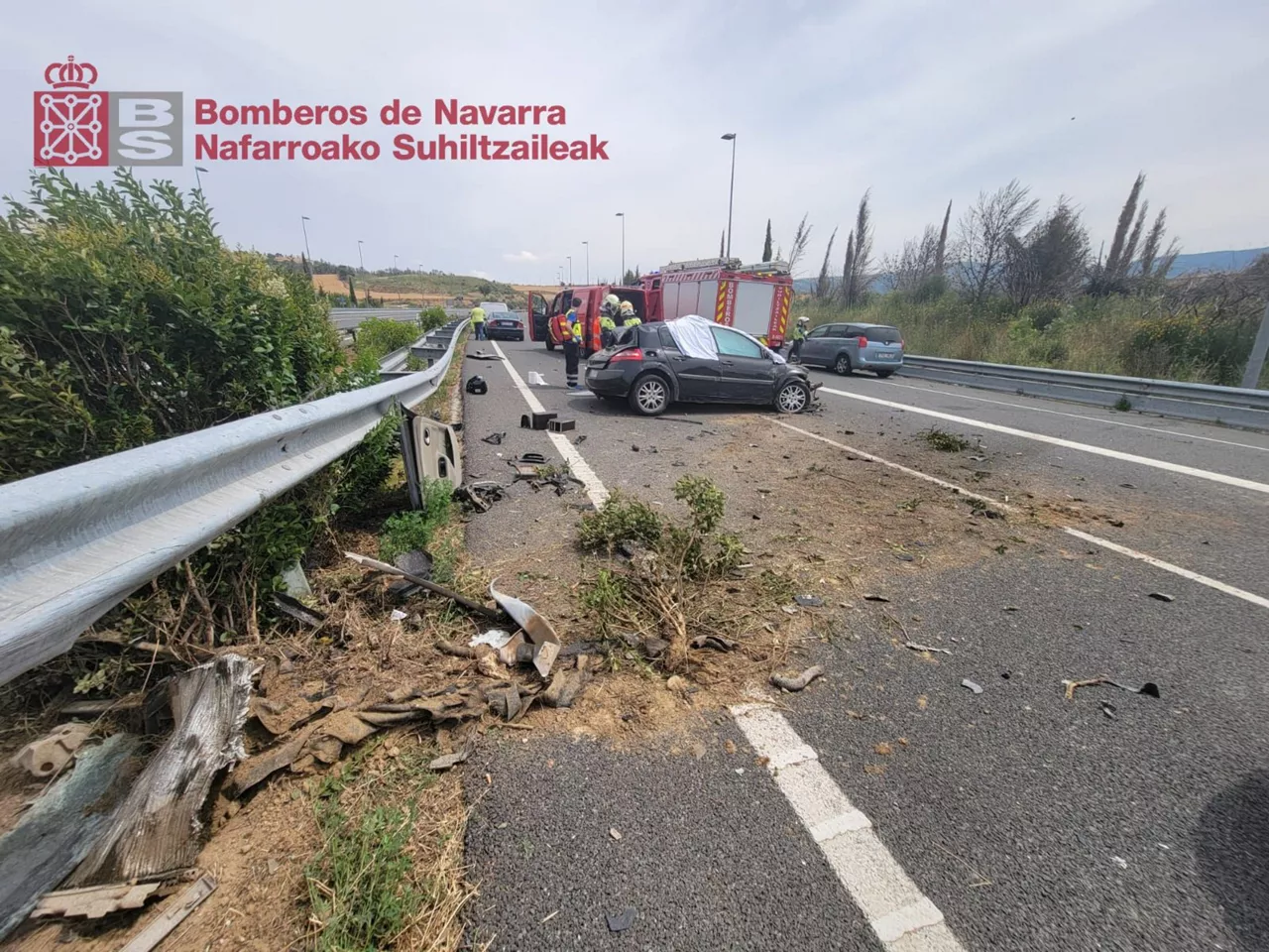 Legarda istripua ekainak 27 (Bomberos Navarra)