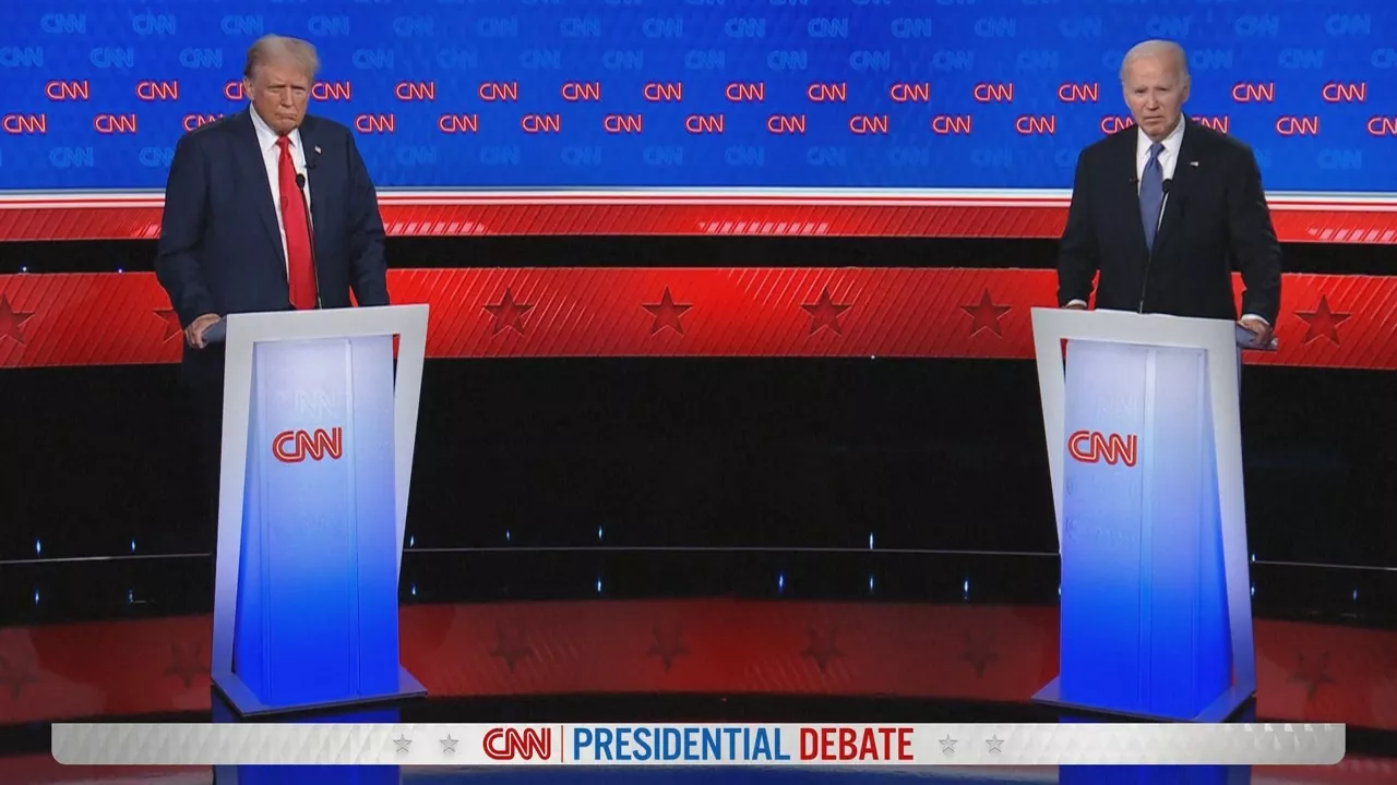 Trump y Biden