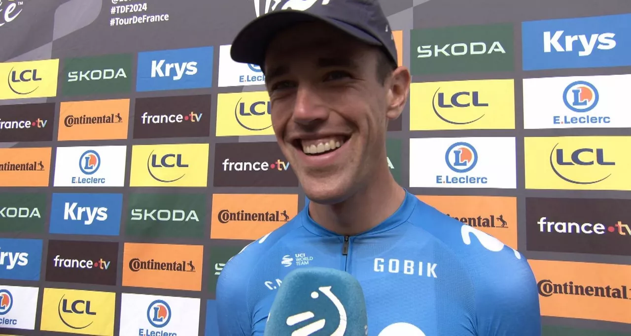 Oier Lazkanoren artxiboko argazkia, Frantziako Tourrean