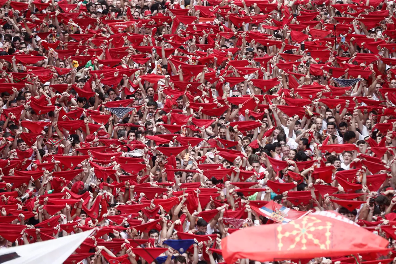 Txupinazoa sanferminak sanfermines chupinazo EFE