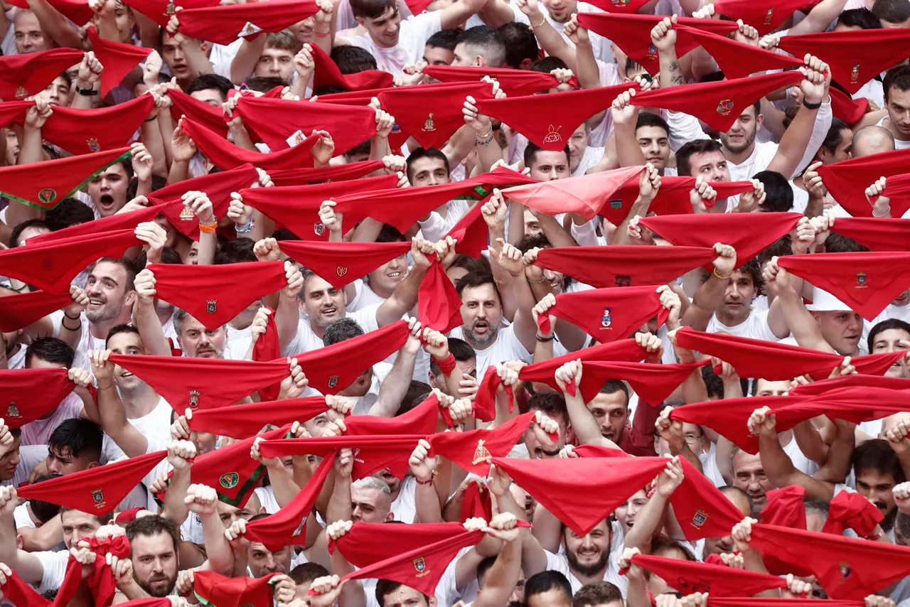 Txupinazoa sanferminak sanfermines chupinazo EFE