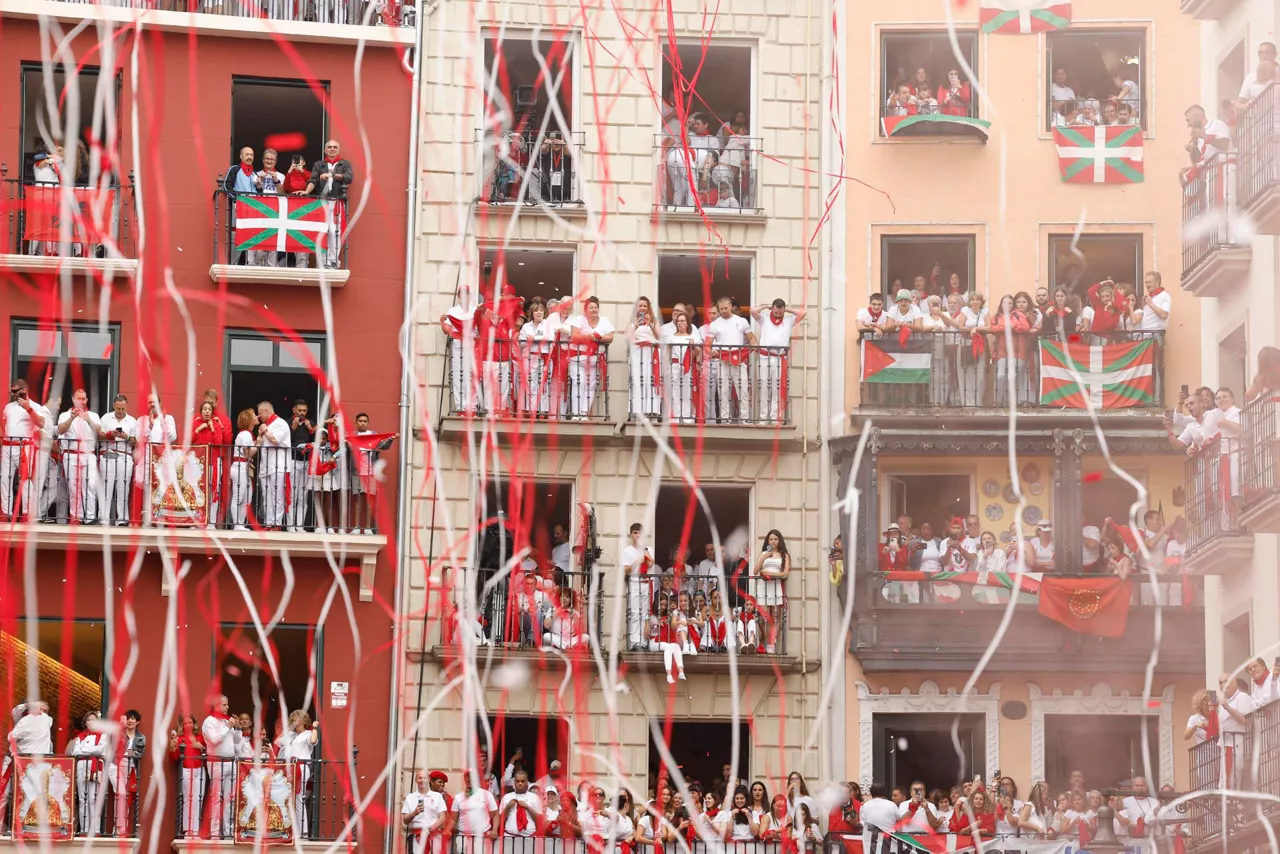 Txupinazoa sanferminak sanfermines chupinazo EFE