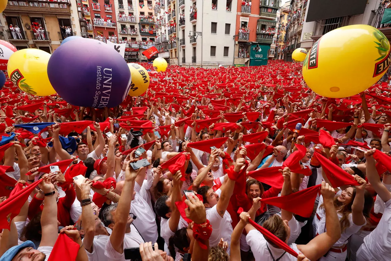 Txupinazoa sanferminak sanfermines chupinazo EFE
