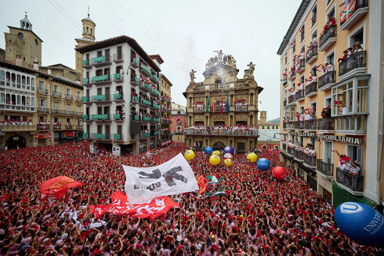 Txupinazoa sanferminak sanfermines chupinazo EFE