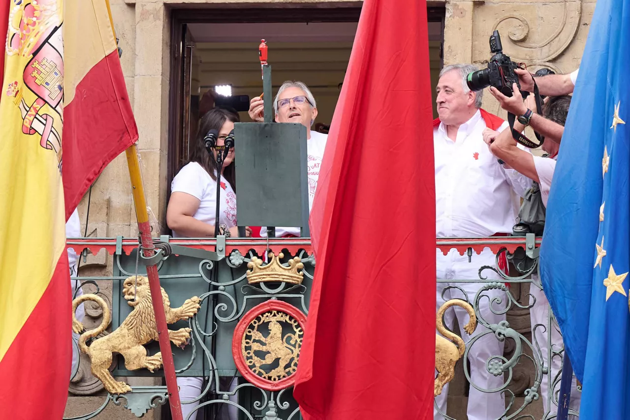 Sanferminak txupinazoa sanfermines chupinazo EFE