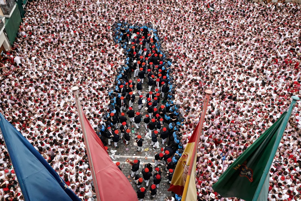 Sanferminak txupinazoa sanfermines chupinazo EFE