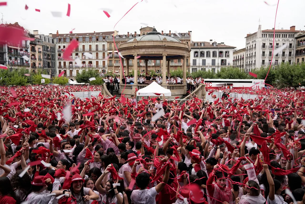 Sanferminak txupinazoa sanfermines chupinazo EFE