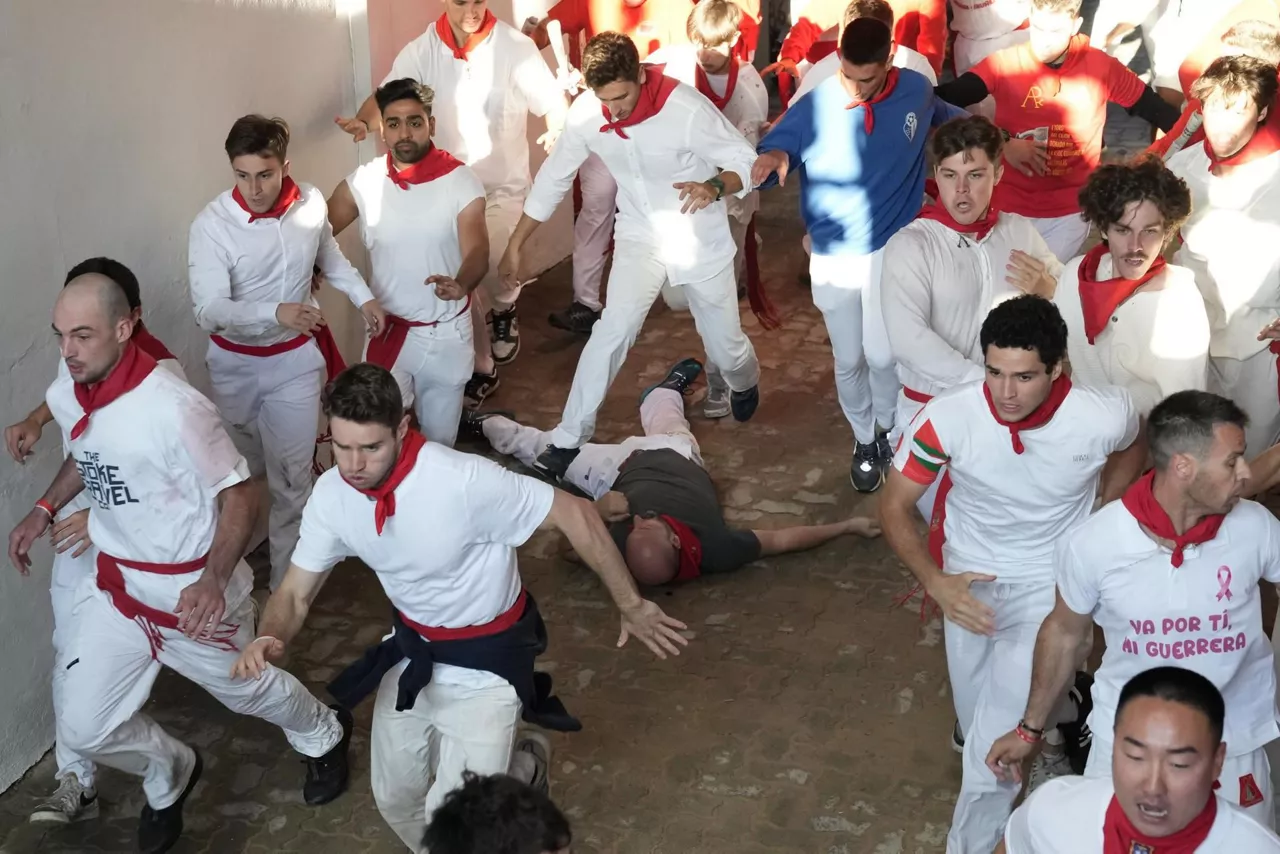 encierro 8 julio 2024 cebada gago enzierroa san fermin sanfermines