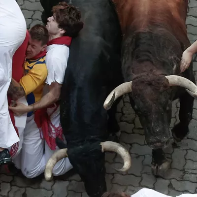 encierro 8 julio 2024 cebada gago enzierroa san fermin sanfermines