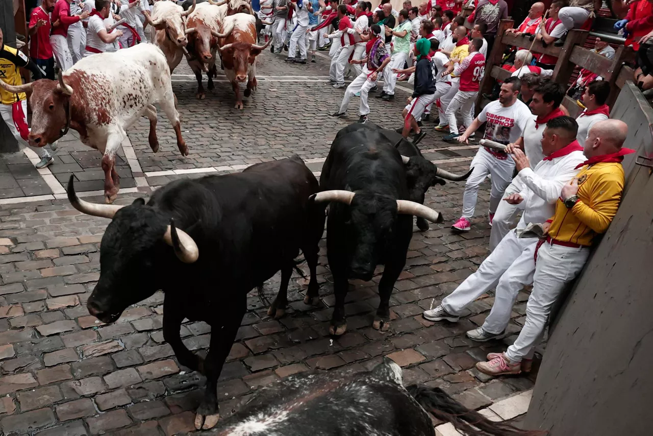 tercer-encierro-sanfermines-2024-toros-victoriano-del-rio