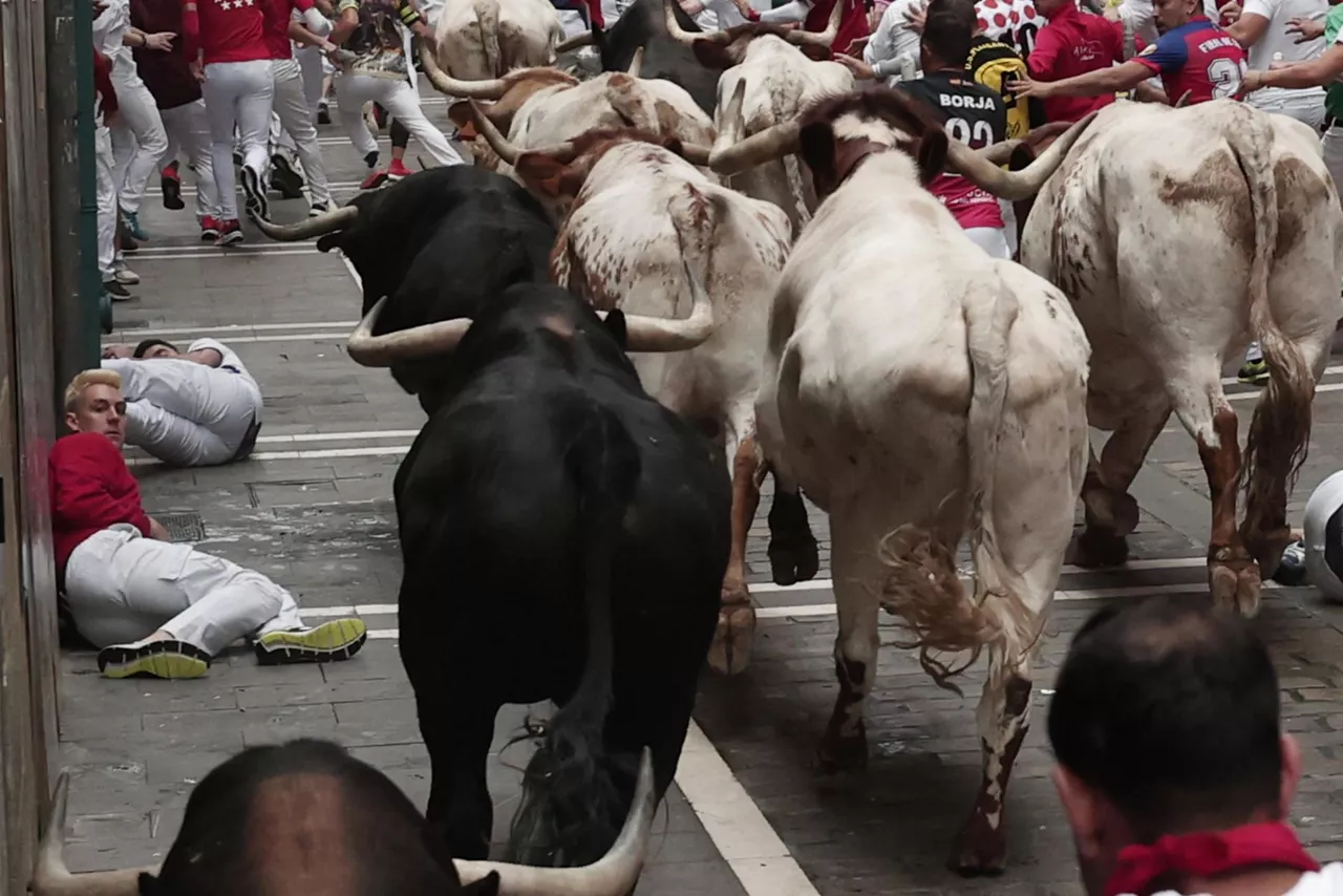sanferminak san fermin encierro entzierroa pamplona iruñea efe