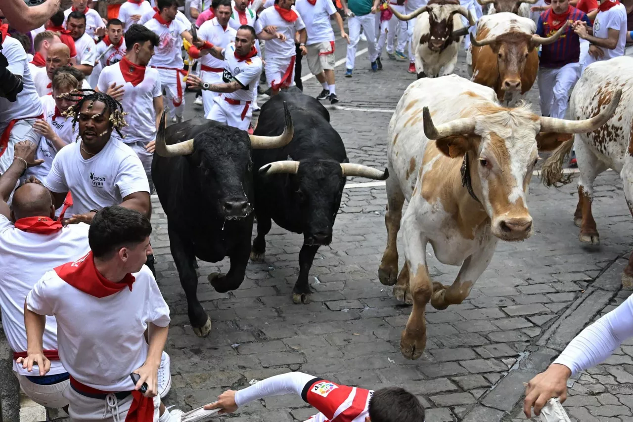 sanferminak san fermin encierro entzierroa pamplona iruñea efe