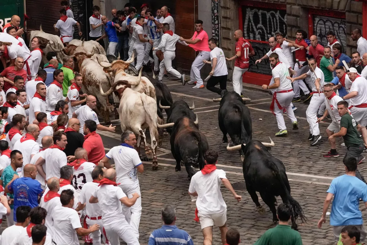 sanferminak san fermin encierro entzierroa pamplona iruñea efe
