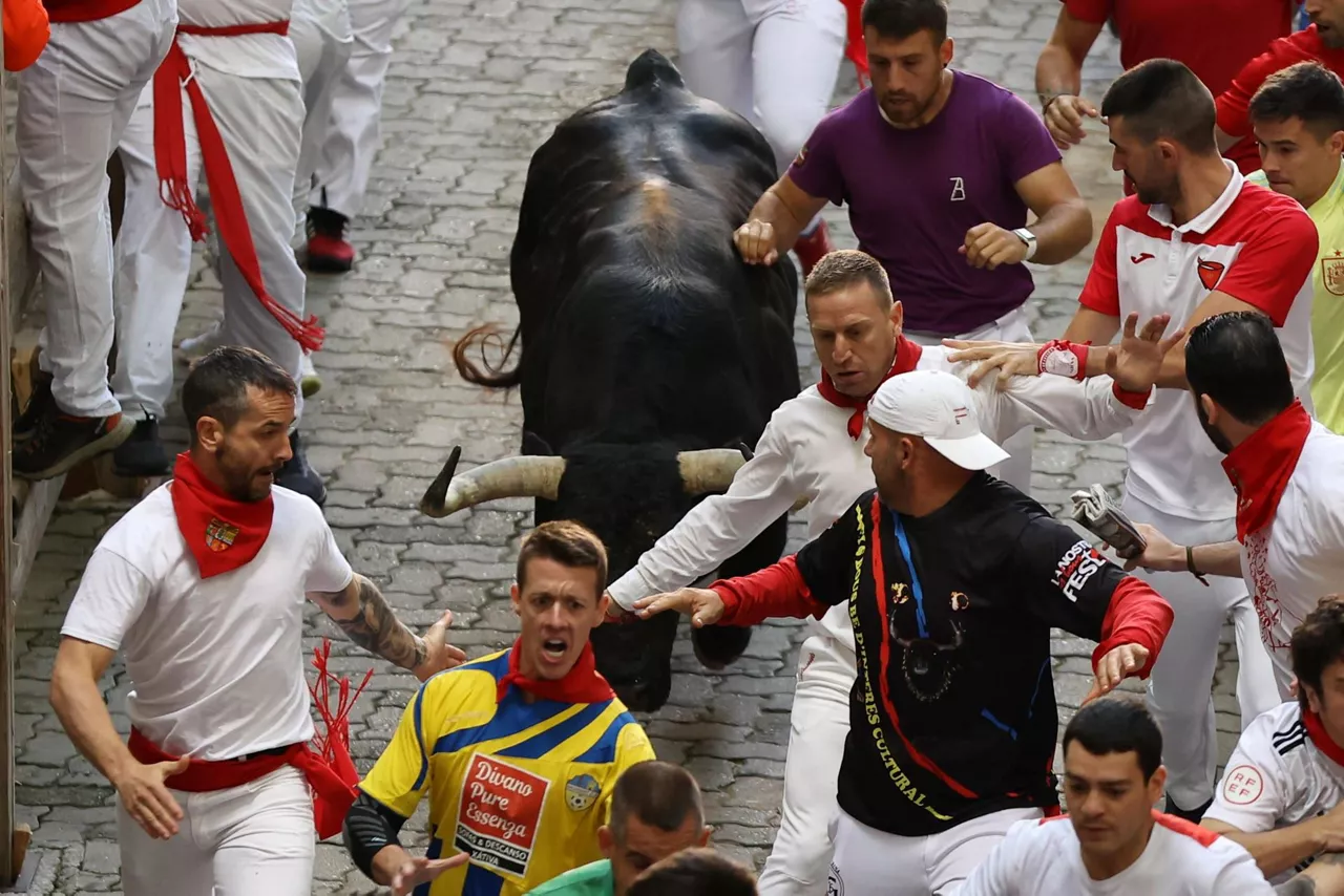 encierro entzierroa julio 10 uztaila fuente ymbro efe san fermin