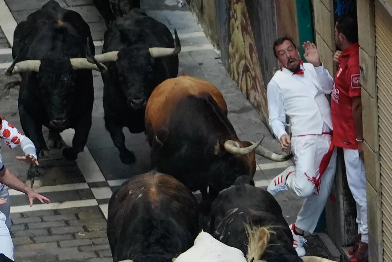 encierro entzierroa julio 10 uztaila fuente ymbro efe san fermin