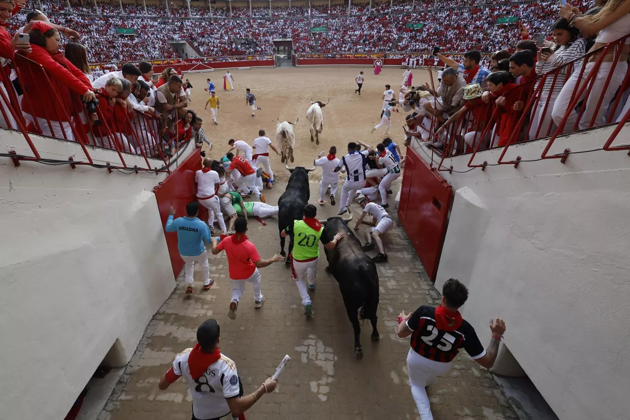 encierro entzierroa julio 10 uztaila fuente ymbro efe san fermin