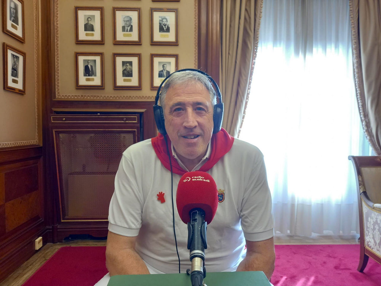 El alcalde de Pamplona Joseba Asiron.
