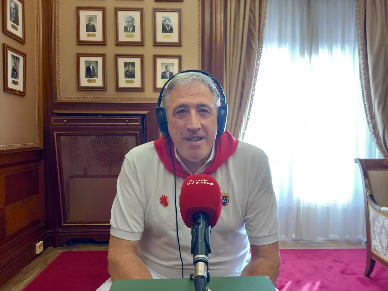 El alcalde de Pamplona Joseba Asiron.