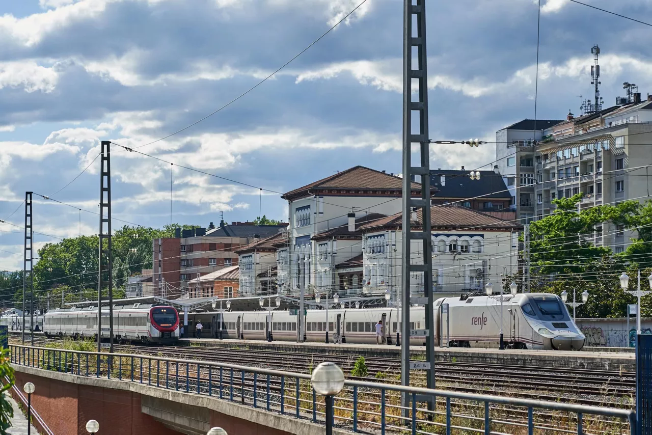 Vitoria Gasteiz tren matxua avería EFE