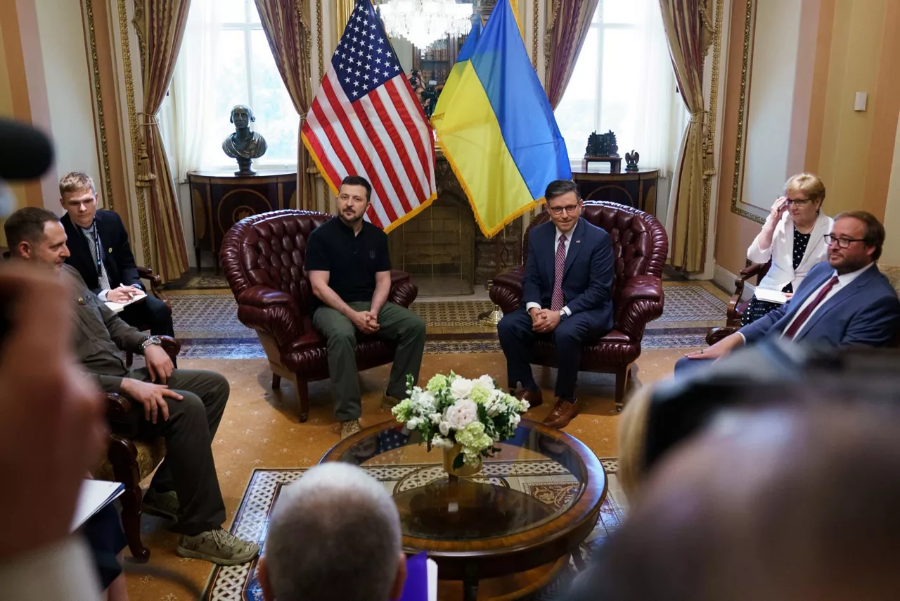 NATO 2024: DELEGACIÓN UCRANIA EN CASA BLANCA EFE
