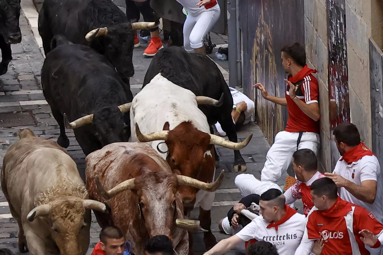 encierro entzierroa 12 julio uztaila jandilla efe