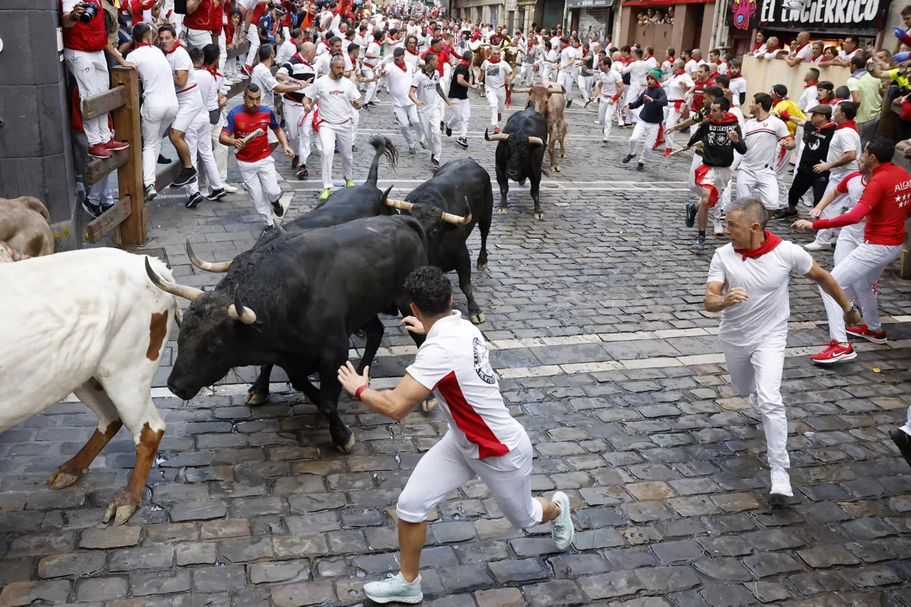 encierro 12 julio sanfermines jandilla efe