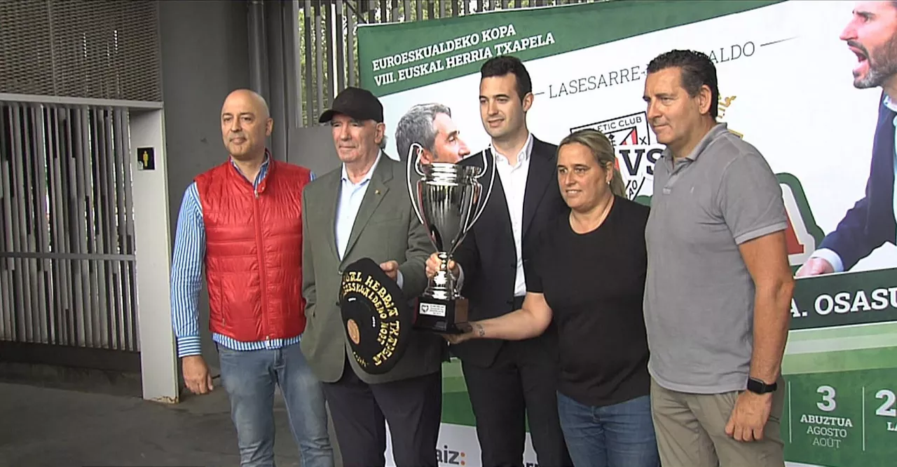 Euskal Herria Txapela finala Athletic - Osasuna aurkezpena