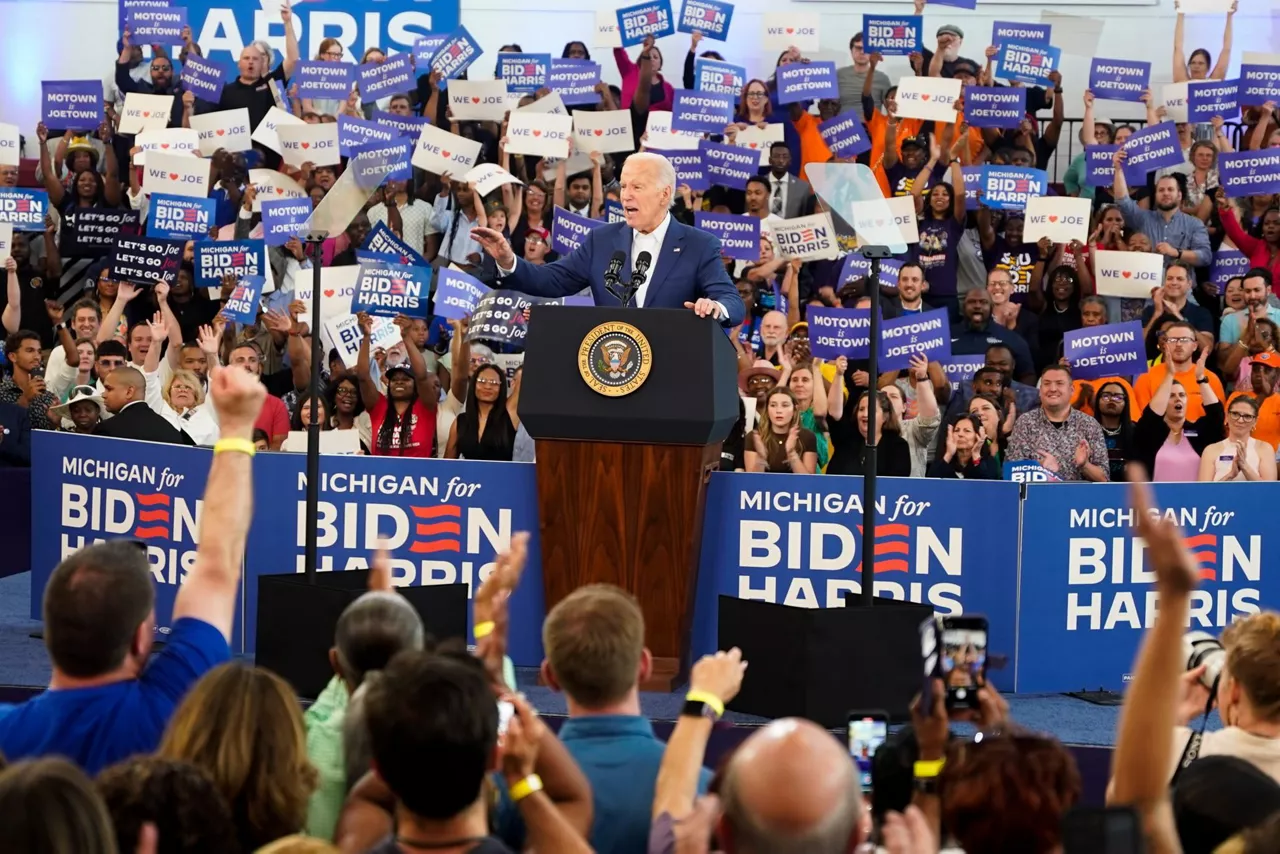 Biden Detroiten