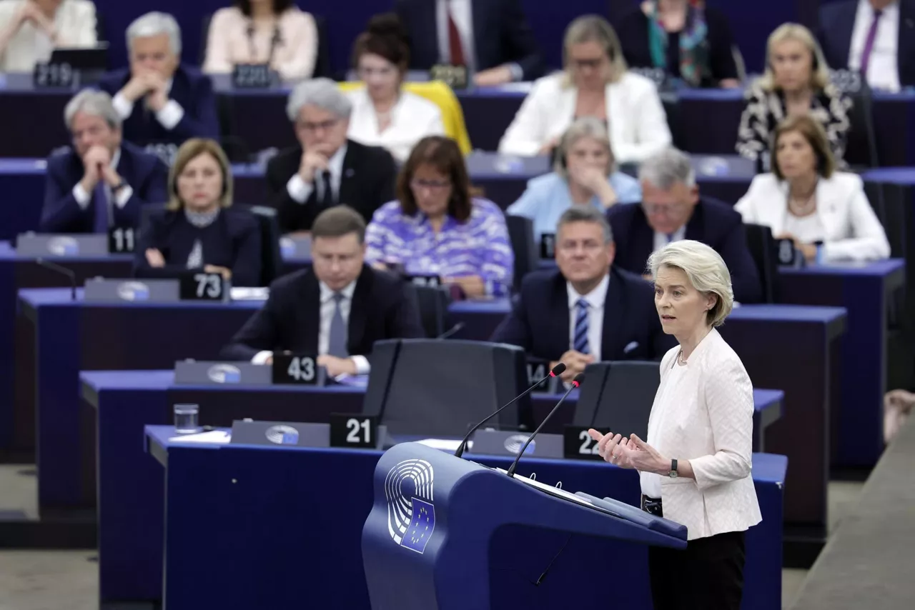 Von-der-leyen-discurso-Eurocamara-efe
