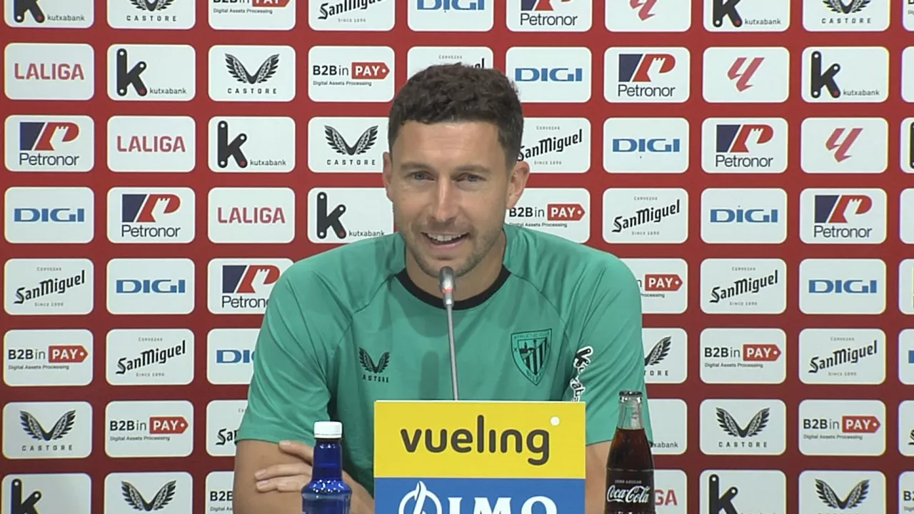 Oscar de Marcos, jugador del Athletic