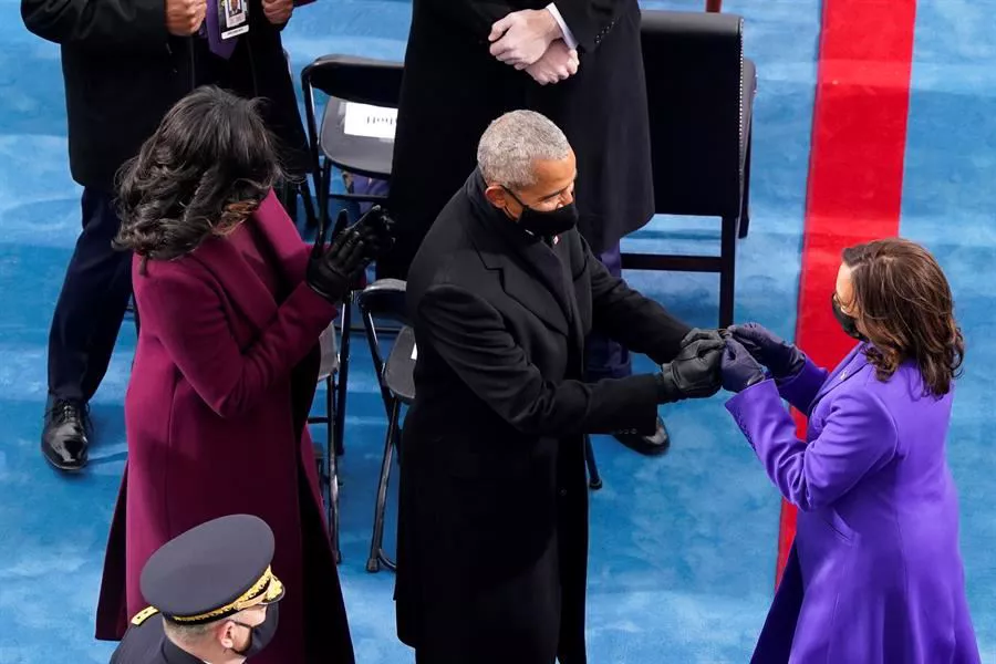OBAMA HARRIS EFE