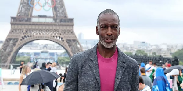 El ex atleta Michael Johnson en Paris. EFE