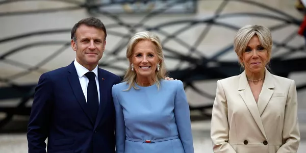 Recepción a altos cargos. Jill Biden. EFE