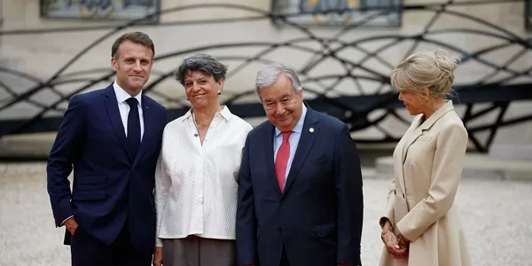 Recepción a altos cargos. Antonio Guterres. EFE