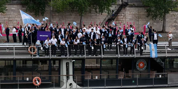 Delegación argentina. Foto: EFE