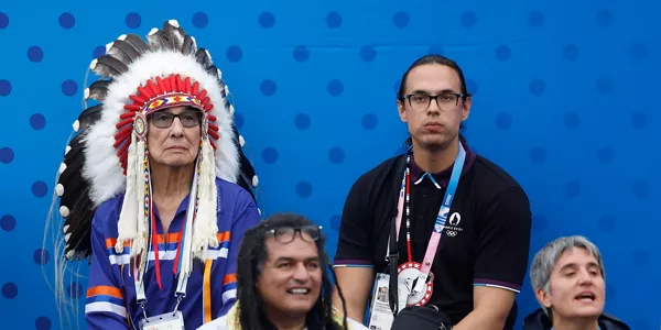El nativo americano Wilton Littlechild. Foto: EFE