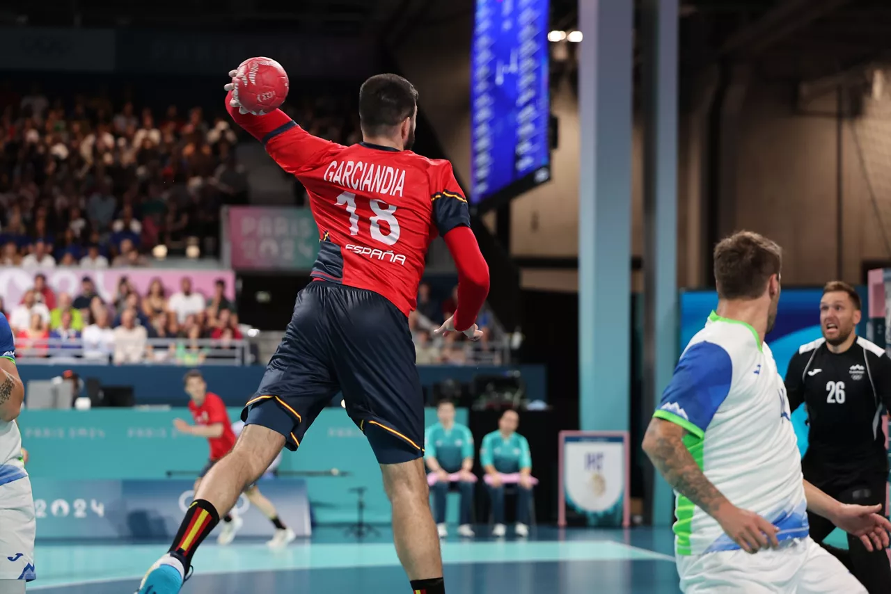 Imanol Garciandia jokaldi batean. Argazkia: EFE