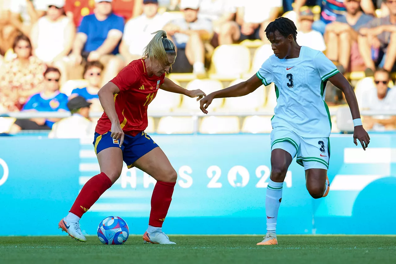 Alexia Putellas, contra Nigeria. Foto: EFE