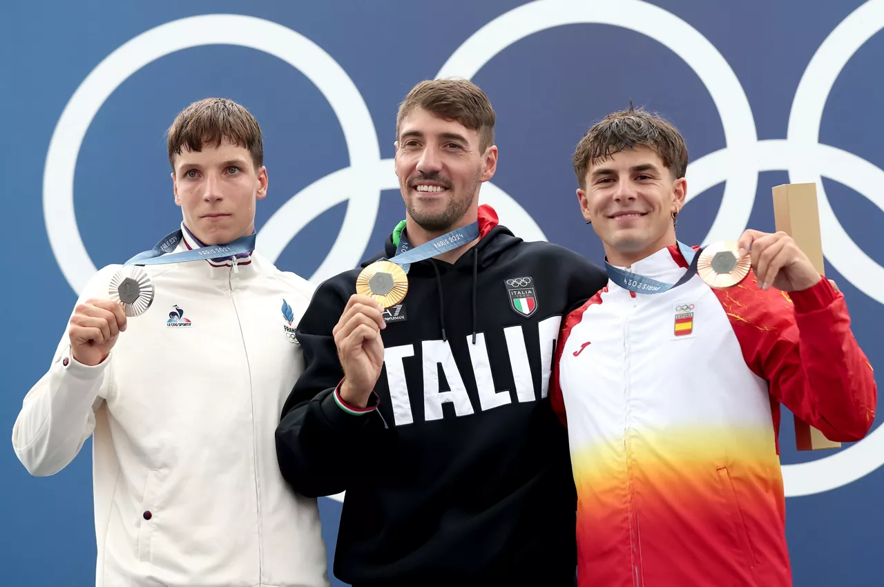 Pau Echaniz Juegos olimpicos podio