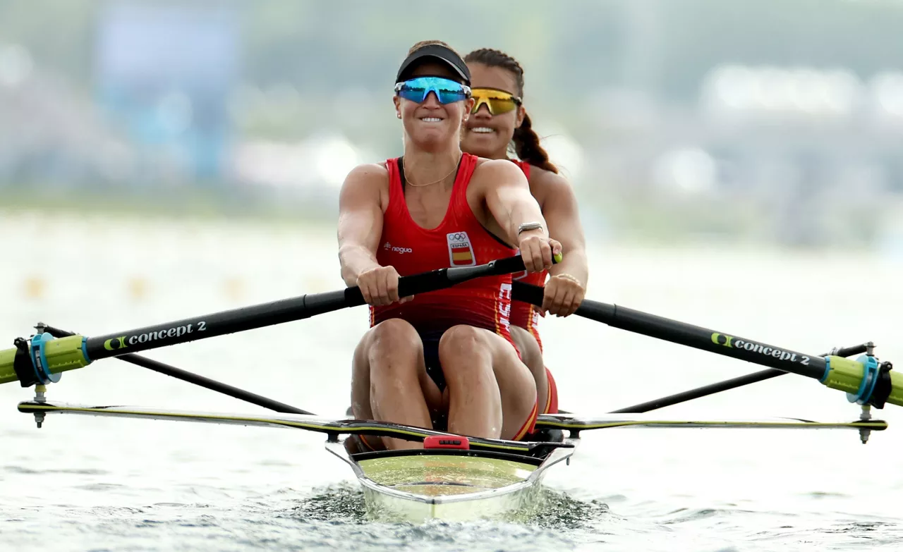 Cid eta Briz, B finalean. Argazkia: EFE